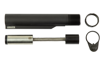 SMB™ Buffer Kit - AR9 GEN3 - 9, Buffer Tube, End Plate, Castle Nut (SS/Black)