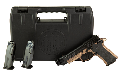 Beretta USA J80XTACLED10 80X Cheetah Tactical Urban Micro-Compact Frame 380 ACP 10+1 4.40" Threaded Barrel, Optic Ready/Serrated Slide, Steel Frame w/Picatinny Rail, Vertec Grip