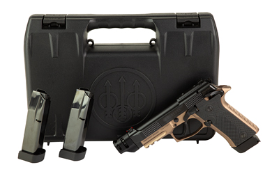 Beretta USA J80XTACLED15 80X Cheetah Tactical Urban Micro-Compact Frame 380 ACP 15+1 4.40" Threaded Barrel, Optic Ready/Serrated Slide, Steel Frame w/Picatinny Rail, Vertec Grip
