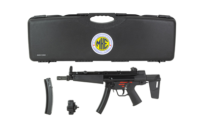 Century Arms HG6034NBN AP5 Navy 9mm Luger 30+1 8.50" Manganese Phosphate Threaded Barrel, Black Lacquer Over Manganese Phosphate Steel Stamped Receiver, Pistol Brace, Black Navy Style Grip