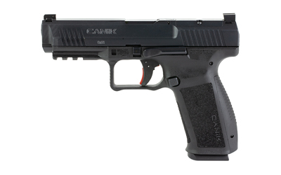 Canik HG6595N Mete SFT Full Size Frame 9mm Luger 20+1/18+1, 4.46" Black Match Grade Barrel, Black Nitride Optic Ready/Serrated Steel Slide, Polymer Frame w/Picatinny Rail, Ambidextrous