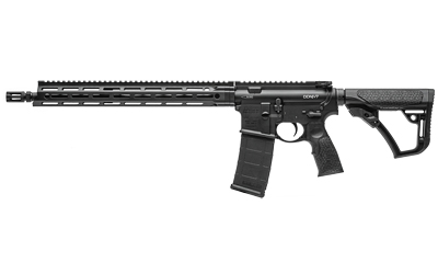 Daniel Defense 0212802081047 DDM4 V7 5.56x45mm NATO 30+1 16" Threaded Barrel w/Flash Suppressor, Black Hard Coat Anodized Receiver, 6 Position Stock w/SoftTouch Overmolding