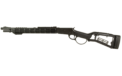 Derya Firearms RAN.18.44 RAN  44 Mag 8+1 18" Black Melonite Threaded Barrel, Black Melonite Steel Receiver w/Picatinny Rail, M-LOK/Picatinny Rail Forend, Black Ironwolf Aluminum Stock