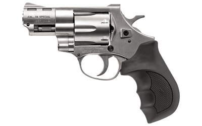 Weihrauch Guns 770127 Windicator  357 Mag 6rd Shot 2" Nickel Steel Barrel & Cylinder w/Aluminum Frame Black Rubber Grip