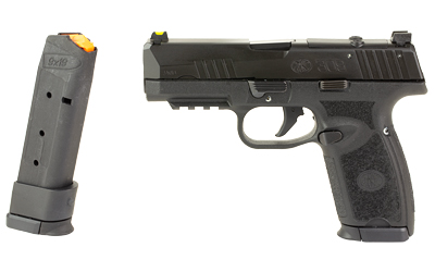 FN  309 MRD 9mm Luger 20+1 3.80" Black Steel Barrel & Optic Ready/Serrated Slide, Black Polymer Frame w/Picatinny Rail, Textured Grip, RMSc/DPP Footprint, Ambidextrous