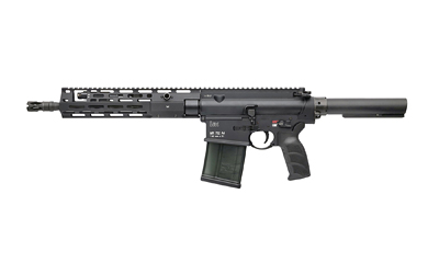 HK 81001052 MR762 A4 7.62x51mm 20+1 13" Threaded Barrel, M-LOK Handguard, Black Receiver w/Picatinny Rail, Black Pistol Tube, Black Ergonomic Grip