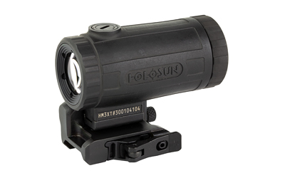 Holosun HM3XT HM3XT Magnifier Black Anodized Titanium 3x 0.58" x 0.77" Quick Detach Mount