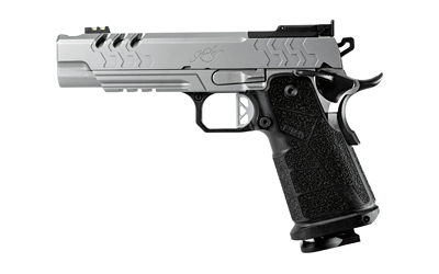 Kimber Mfg, Inc 3500080 2K11  Full Size 9mm Luger 20+1 5" Matte Stainless Steel Compensated Barrel & Lightening Cut/Optic Ready/Serrated Slide, Matte Stainless Steel Frame w/Beavertail & Picatinny Rai