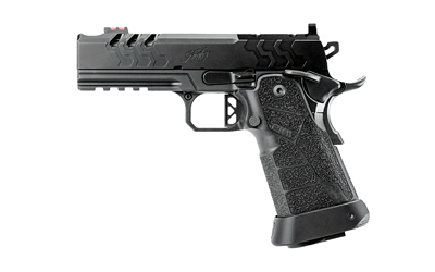 Kimber Mfg, Inc 3500105 2K11 Pro Comp Full Size Frame 9mm Luger 19+1 5" Compensated Barrel, Black Stainless Steel Lightening Cut/Optic Ready/Serrated Slide, Black Stainless Steel Frame w/Beavertail &