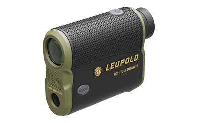 Leupold 182444 RX FullDraw 5 6x 22mm 1200 yds Max Distance Red OLED Display Black/Green Features Flightpath Technology