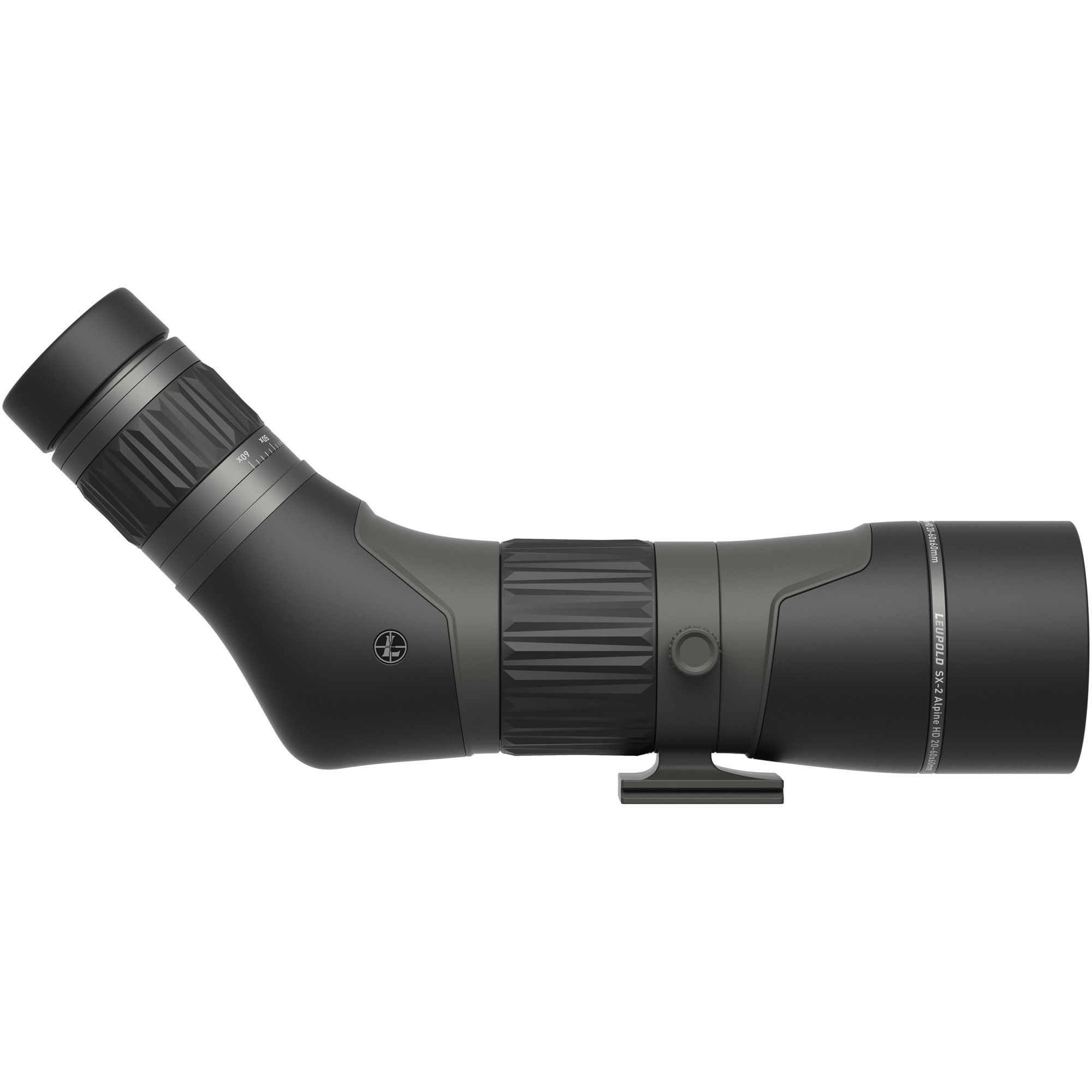 Leupold 185683 SX-2 Alpine HD Angled Body 20-60x 60mm Black