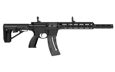 Retay USA RA1522BLKPOLYMLOK RA1522 22LR 25+1 18" Black Chrome Threaded Barrel, Black Chrome Polymer Receiver w/ Picatinny Rail, M-LOK Handguard Adjustable Polymer Stock Black Polymer Grip