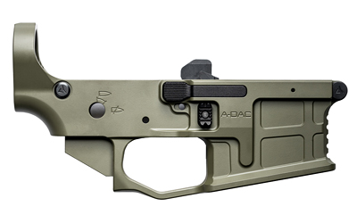 Radian Weapons R0391 A-DAC 15 Lower Receiver OD Green, Fully Ambi Controls, Talon 45/90 Safety, Ext. Bolt Catch, Left-Side Mag Release, Right-Side Bolt Release, Enhanced Takedown Pins