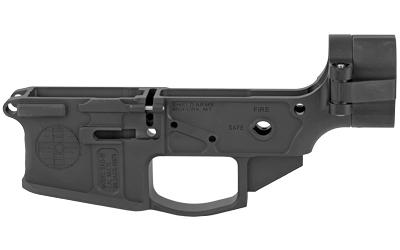 Shield Arms SA-15-SLU SA-15 Stripped Lower Receiver Multi Aluminum Black Anodized for AR-15 Folding