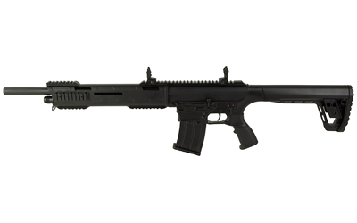 Tokarev USA 21000103 TAR  12 Gauge Semi-Auto 3" 5+1 18.50" Black Steel Barrel, Black Receiver w/Picatinny Rail, Black Fixed Synthetic Stock