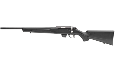 Tikka JRT1X409 T1X MTR Full Size 17 HMR 10+1 20" Black Threaded Barrel, Black Drilled & Tapped Stainless Steel Receiver, Black Fixed Synthetic Stock, Left Hand