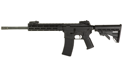 Tippmann Arms A101034 M4 Pro MSR 22 LR 25+1 16" Black Parkerized Threaded Barrel, Matte Black Aluminum Receiver w/Picatinny Rail, M-LOK Handguard, Black Adj CAR15 Polymer Stock, Black Gen2 Grip, Right