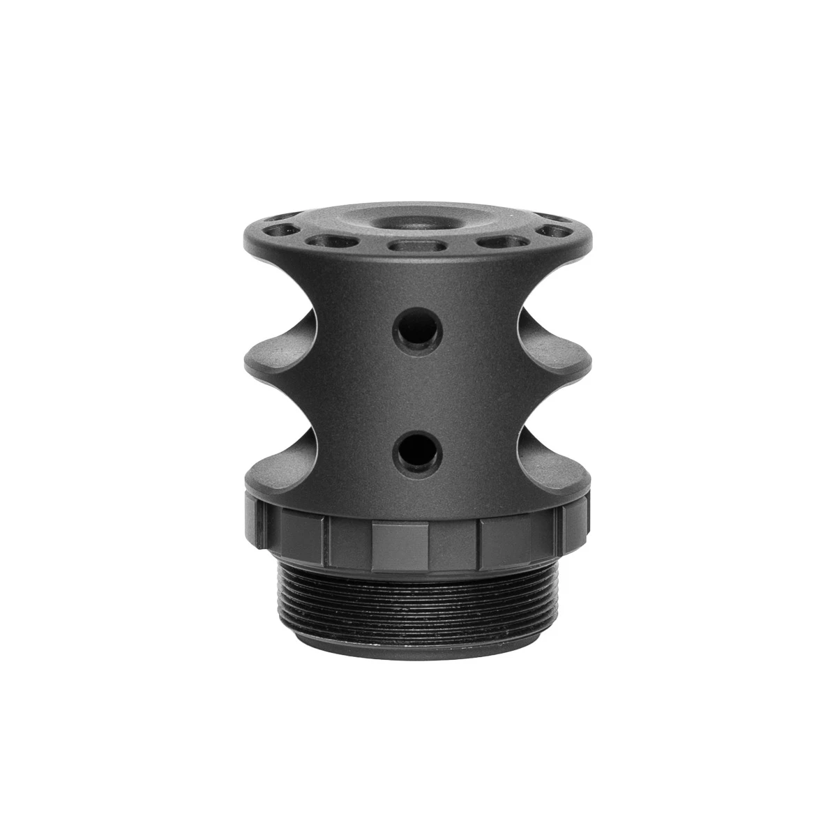 SilencerCo Bravo Directional Anchor Brake — 7.62mm (.308) Black Bravo