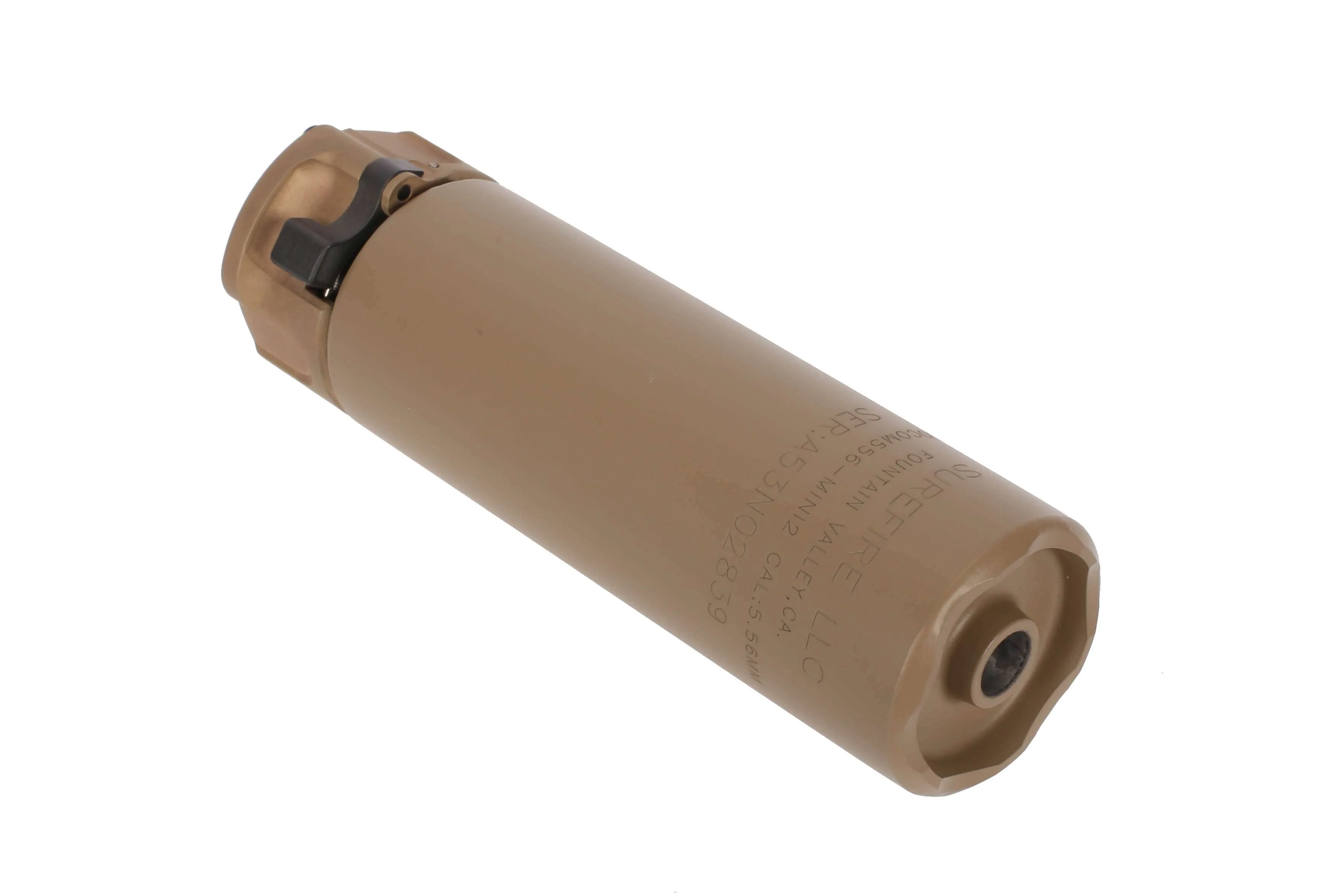 SureFire SOCOM 2 Series MINI 5.56 NATO Silencer - Dark Earth