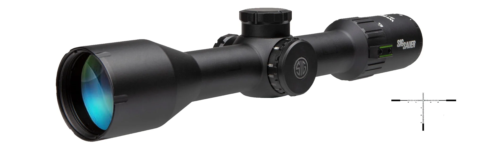 SIG Sauer Whiskey 6 3-18x44 2.0 MOA
