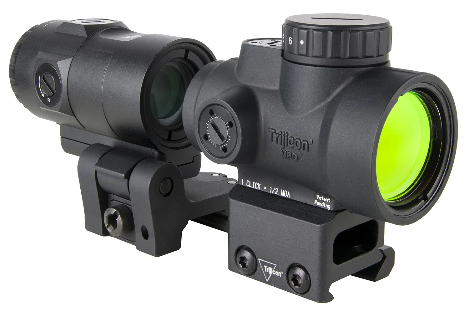 Trijicon MRO SD Patrol Magnifier Combo 1x25 2 MOA