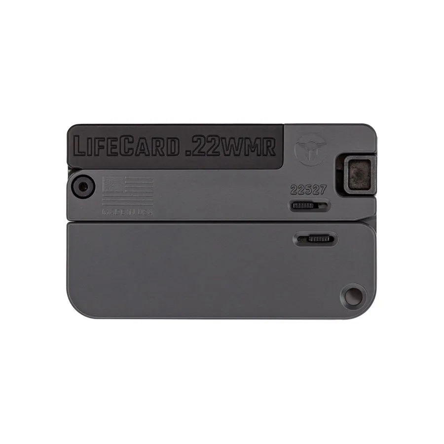 Trailblazer Firearms LifeCard — LIFECARD 22MAG BLACK/CONCRETE