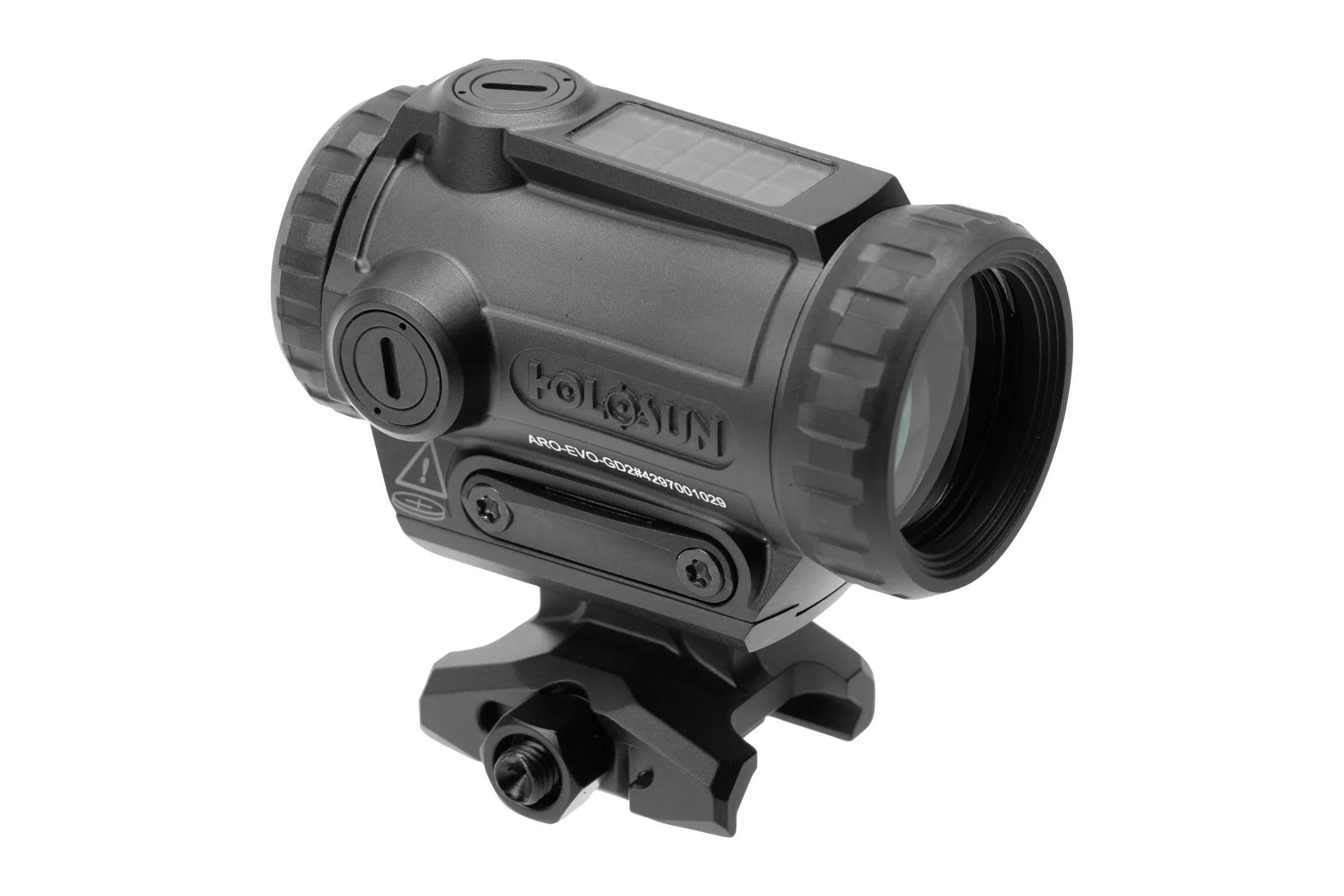 Holosun ARO EVO Solar Red Dot Sight - 2 MOA - Gold Reticle