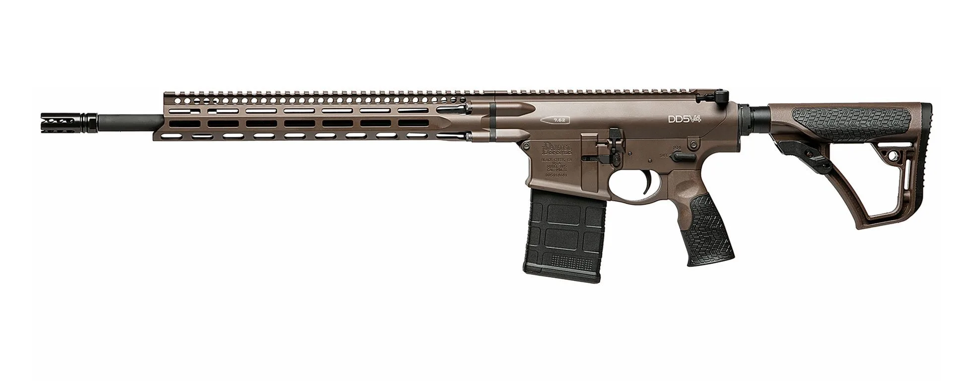 Daniel Defense DD5 V4 — DD5 V4 308WIN MILSPEC+ 18" CA 02-158-15060-055 | M-LOK RAIL