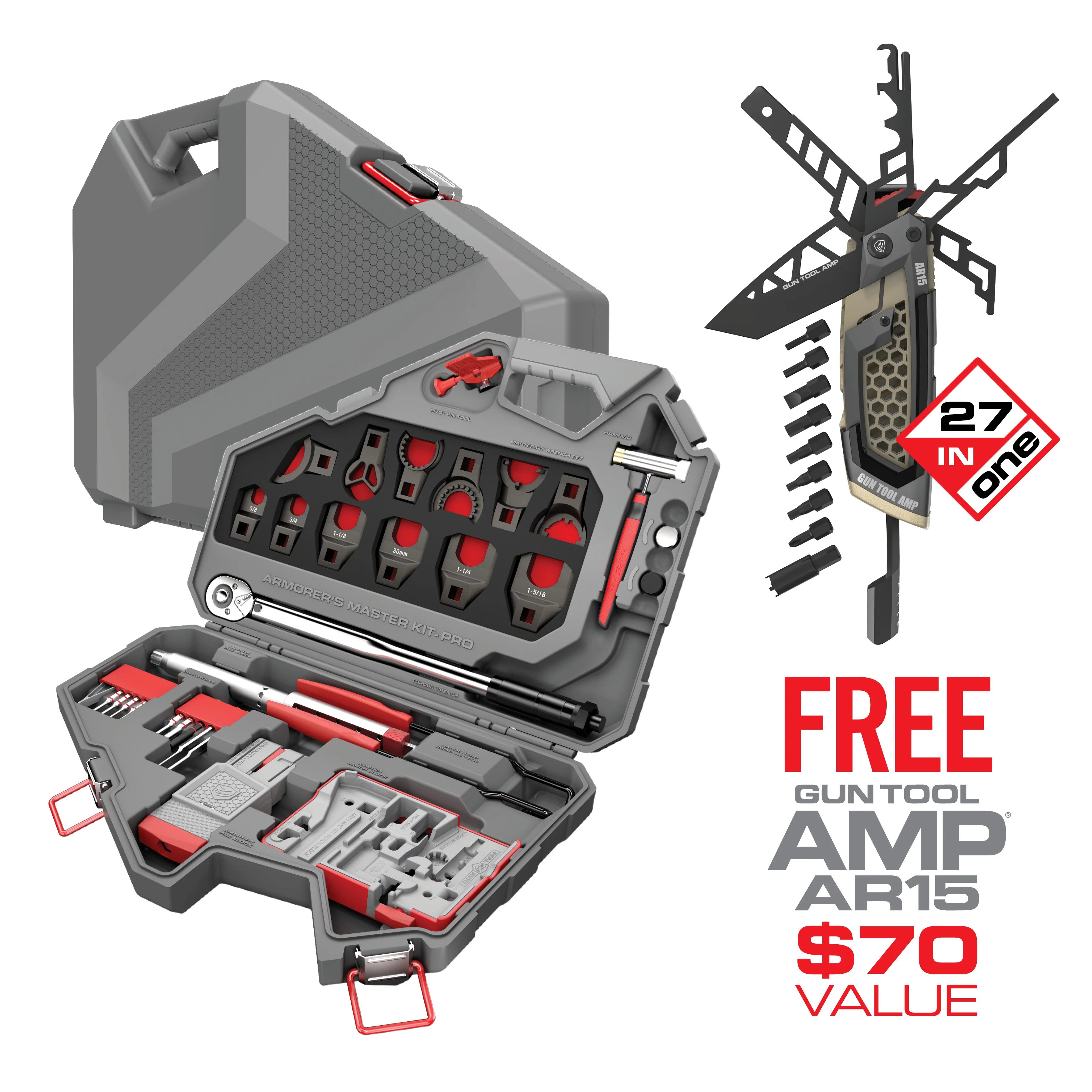 Armorer’s Master Kit® - AR15 Pro with Free Gun Tool AMP - AR15