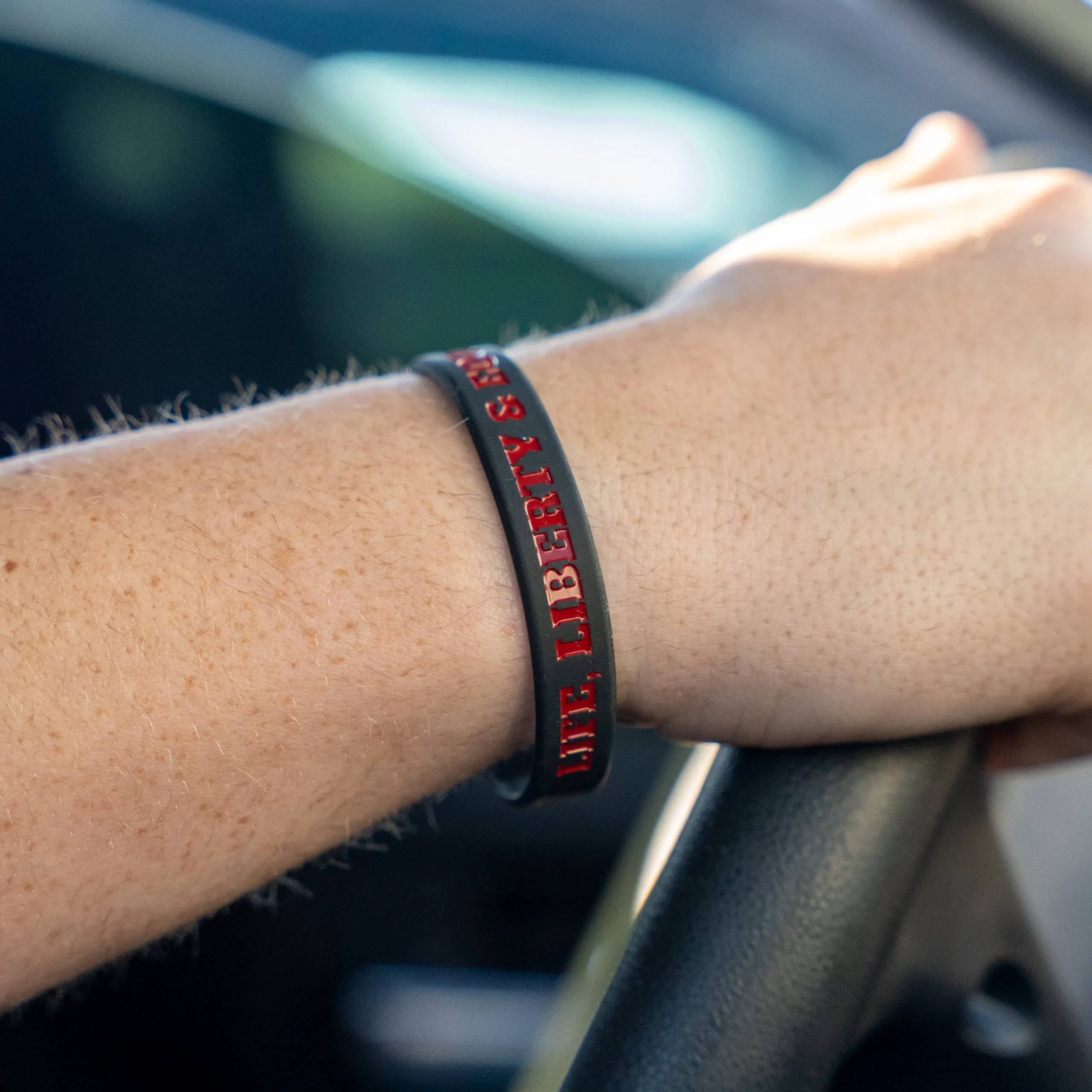 Life Liberty & Equipped wrist band