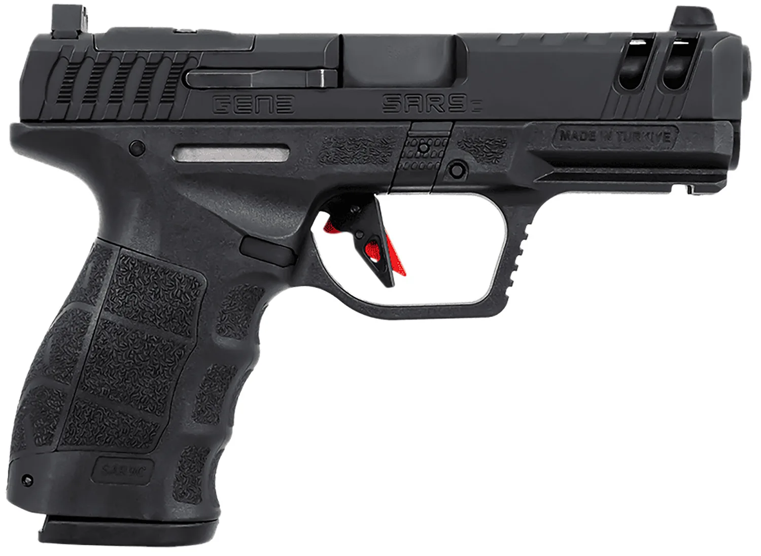 SAR Firearms SAR9 Compact Gen 3 — SAR9 CMPT GEN3 9MM BLK 4" 15+1