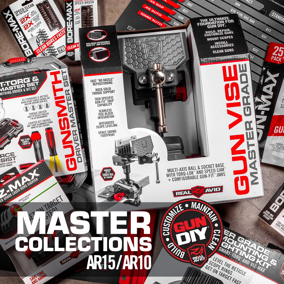 Master Armorer’s Build, Maintain and Optics Mounting Collection for AR15/10