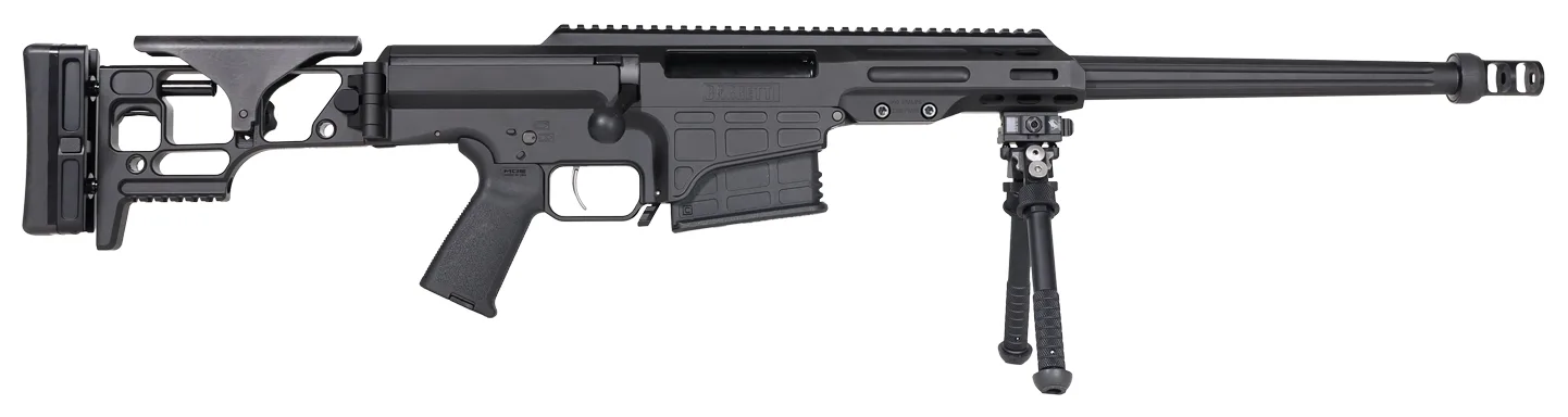 Barrett Firearms MRAD Covert — MRAD COVERT 6.5CR BLACK 17" FLUTED BARREL | BIPOD