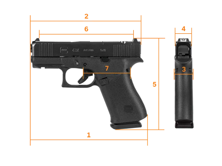 GLOCK G43X MOS