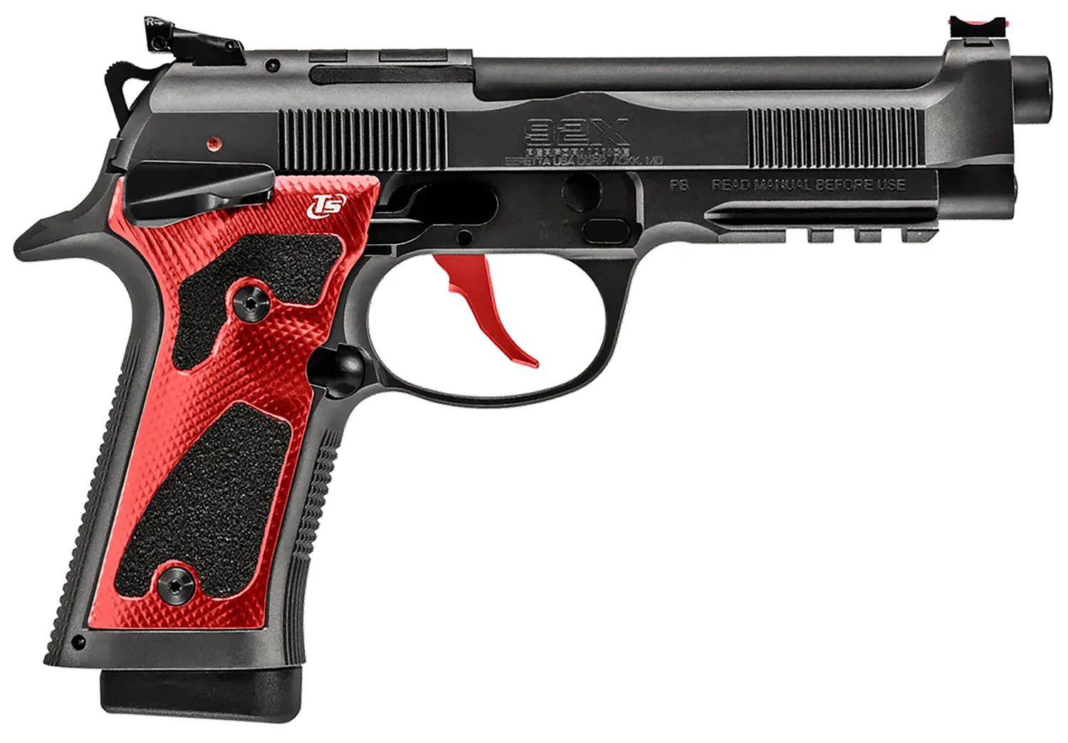 Beretta 92X Performance Carry Optic — 92XI PERFORMANCE 9MM RED DARK SERIES SCORCHED EARTH