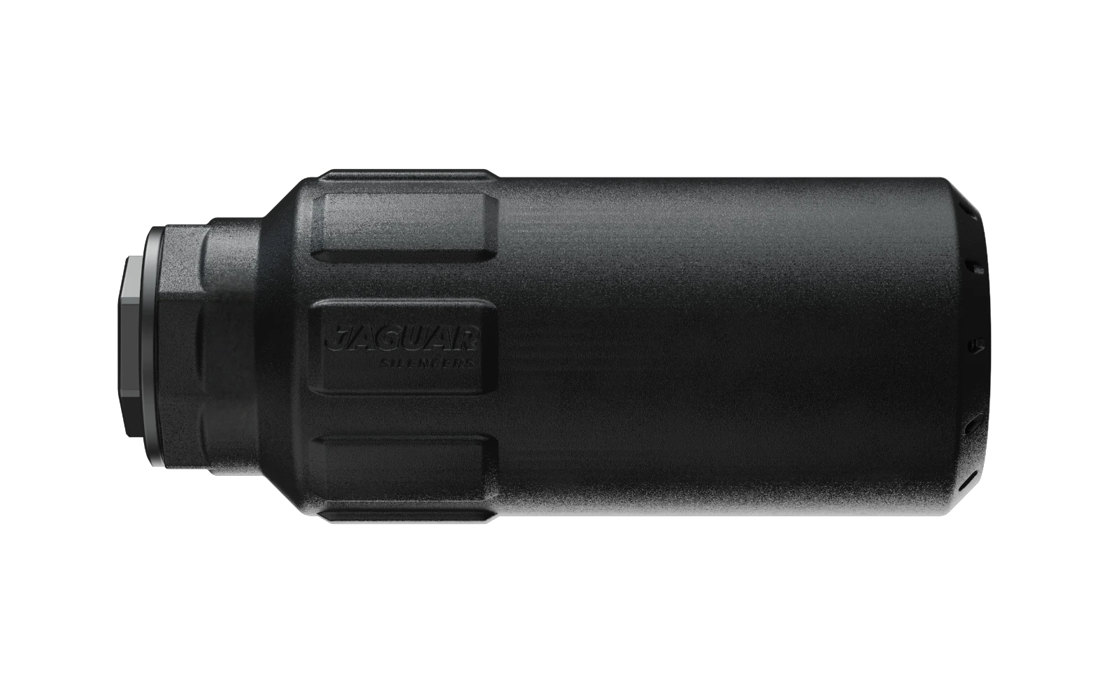 Jaguar Silencers CAF889 Fatty Inconel — 8.6mm - 1.375x24 Smooth Black