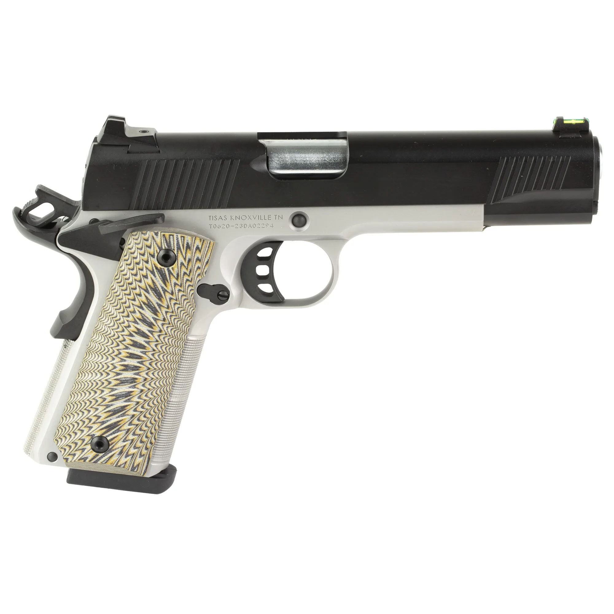 Tisas 1911 D10 — 1911 D10 SS/BLK 10MM 5" FO