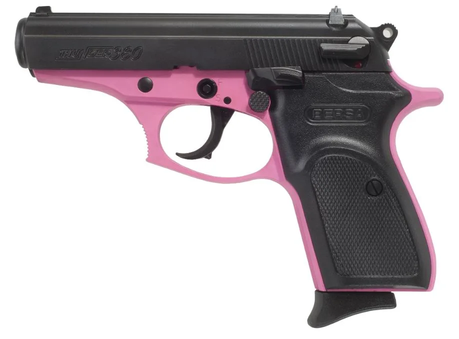 Bersa Thunder 380 — Thunder 380 Pink/Black 380ACP Cerakote Pink Frame