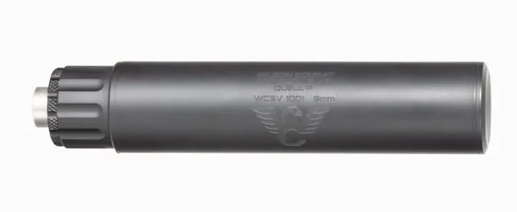 Wilson Combat Quell P — QUELL P 9MM SILENCER BLK # SP-QUELL-P-9BLK
