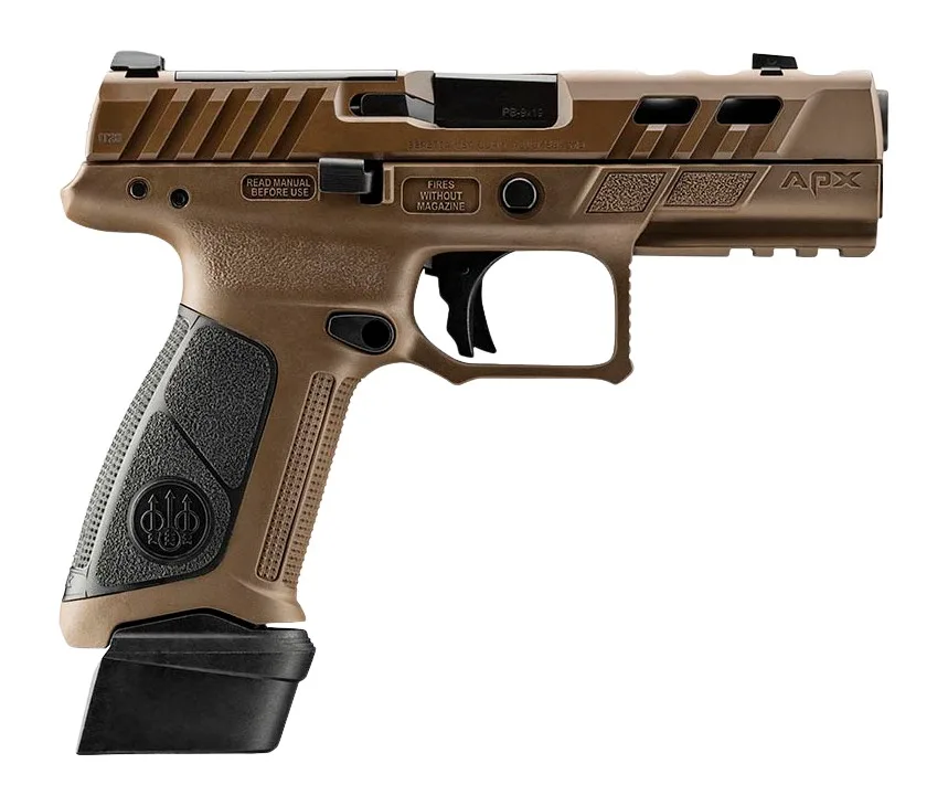 Beretta APXA1 PT 9MM 4B OR FDE 15R