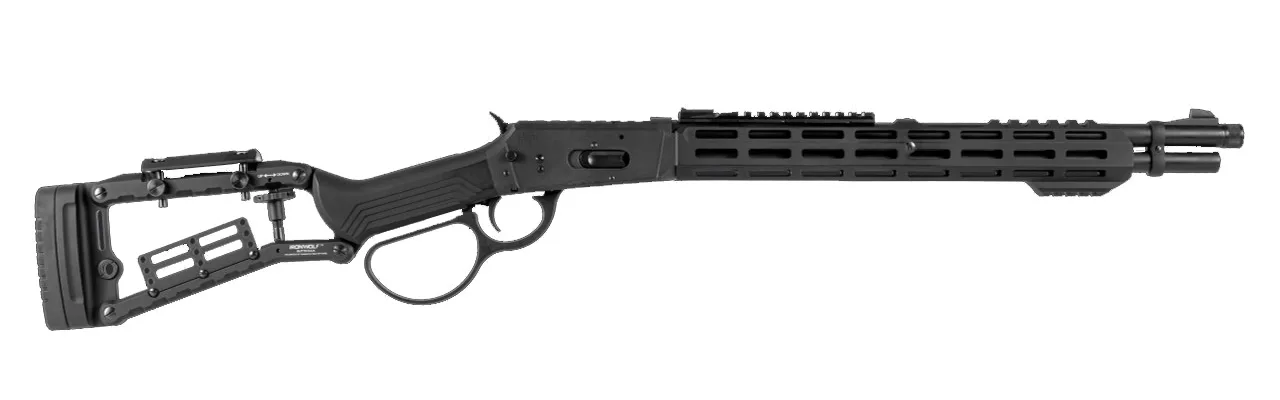 Derya Arms Ran Ironwolf — RAN IRONWOLF 45CLT 8+1 18" BLK SIDE GATE