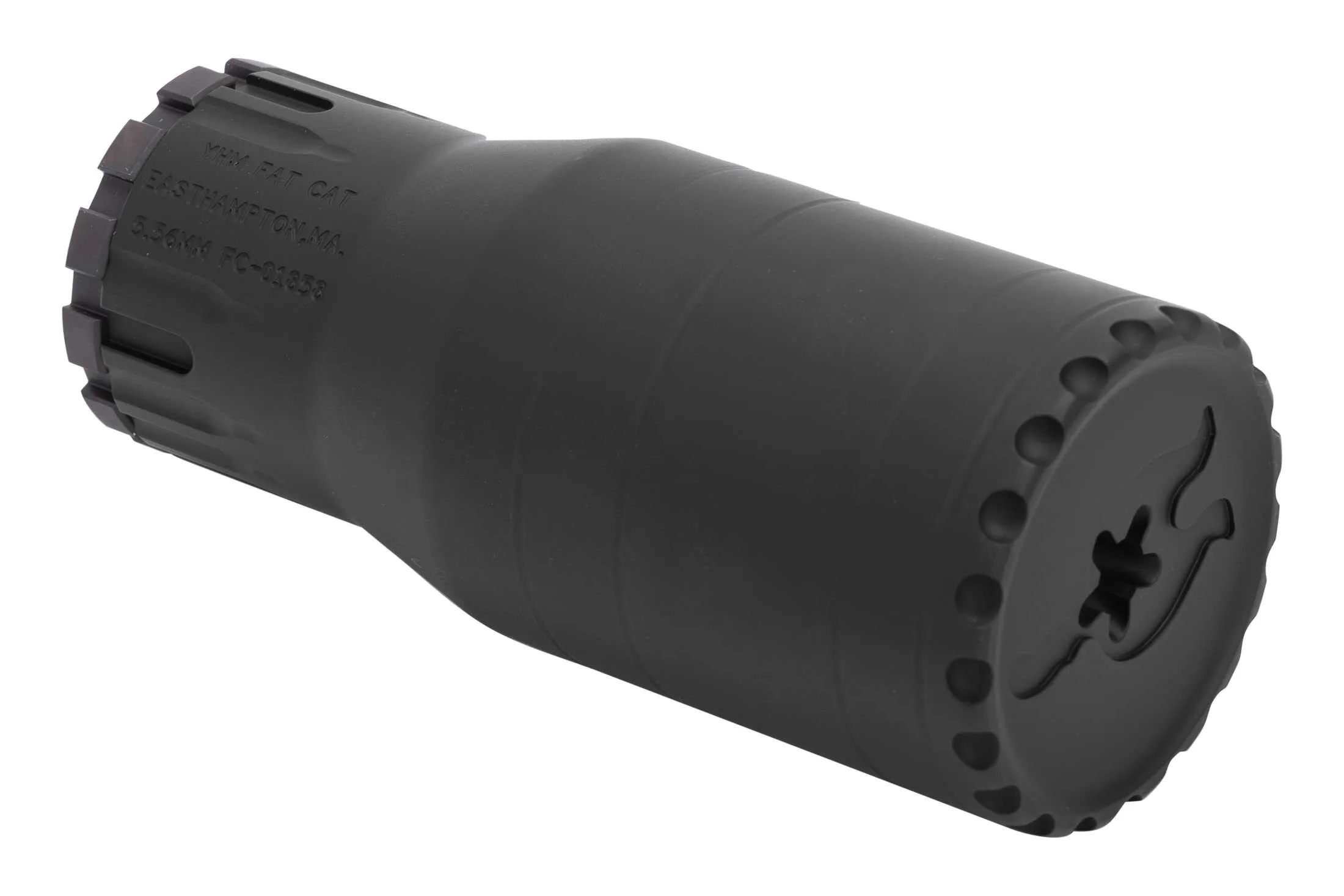 Yankee Hill Machine Fat Cat 5.56 Suppressor with sRx Mount - Fat Cat End Cap