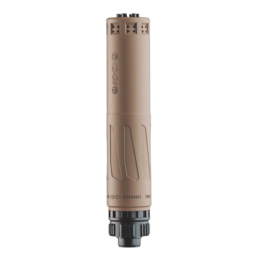 Dead Air RXD910Ti — 1/2x28 Flat Dark Earth