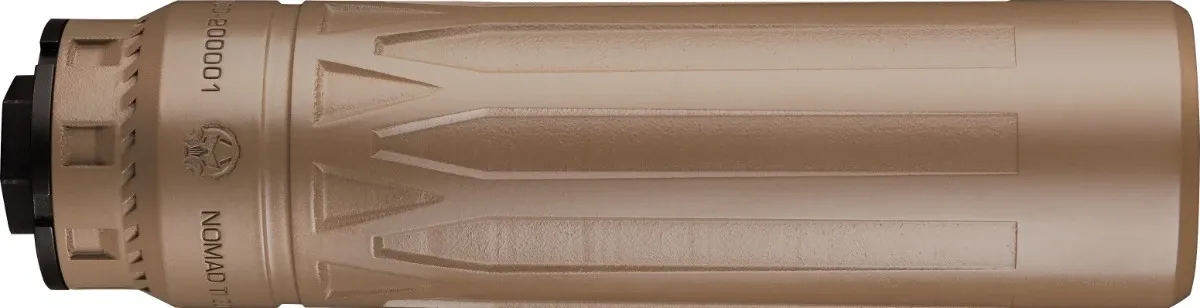 Dead Air Nomad TI XC — 5/8x24 Flat Dark Earth