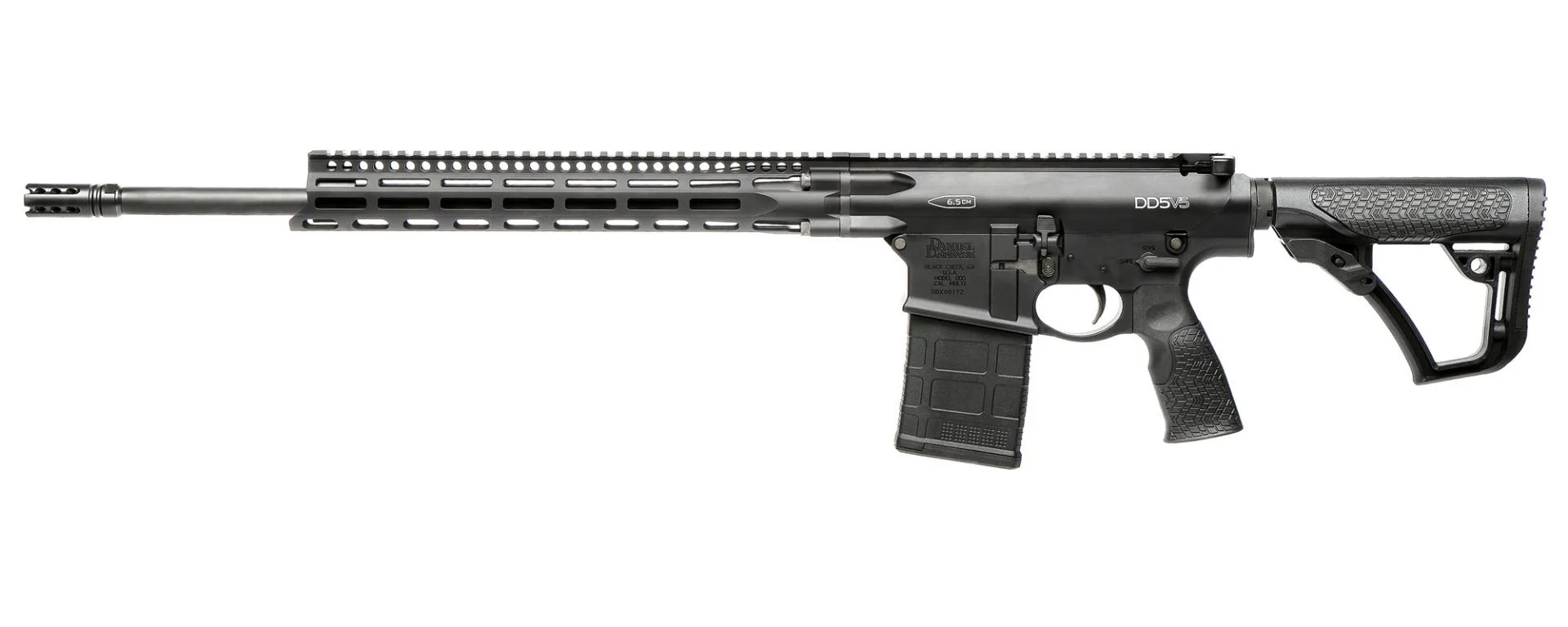 Daniel Defense DD5 V5 — DD5 V5 6.5CM 20" BLK 10+1 CA 02-165-30063-055|CA COMPLIANT