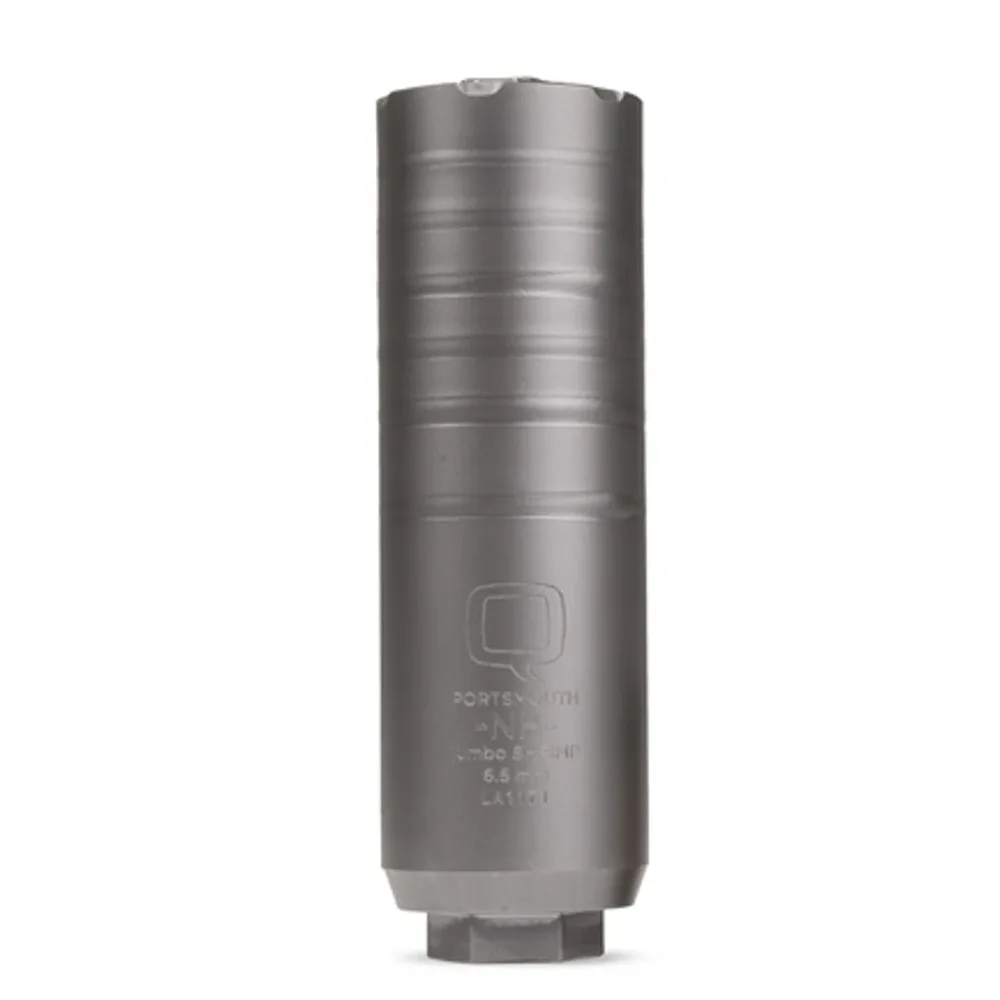 Q Jumbo Shrimp – 6.5 Creedmoor Titanium Suppressor — 6.5 Creedmoor PVD QD