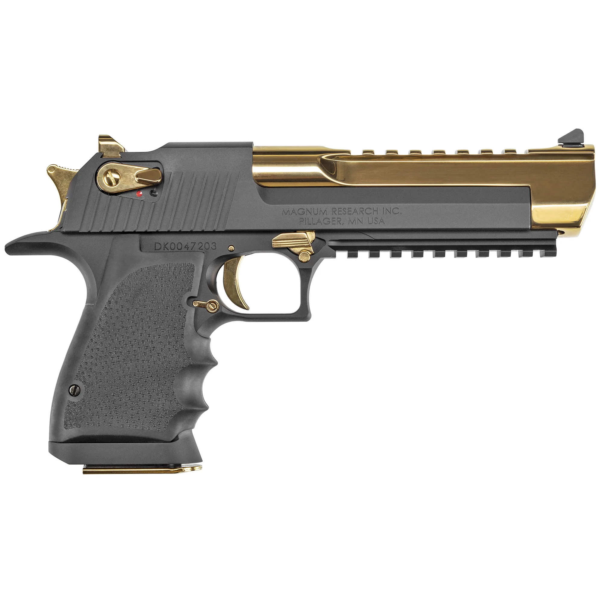 Magnum Research Desert Eagle Mark XIX — DE 44MAG MK XIX BK/TG TITANIUM GOLD BARREL