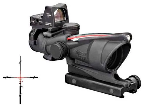 Trijicon ACOG w/RMR Type2 Red Dot Sight 4x32