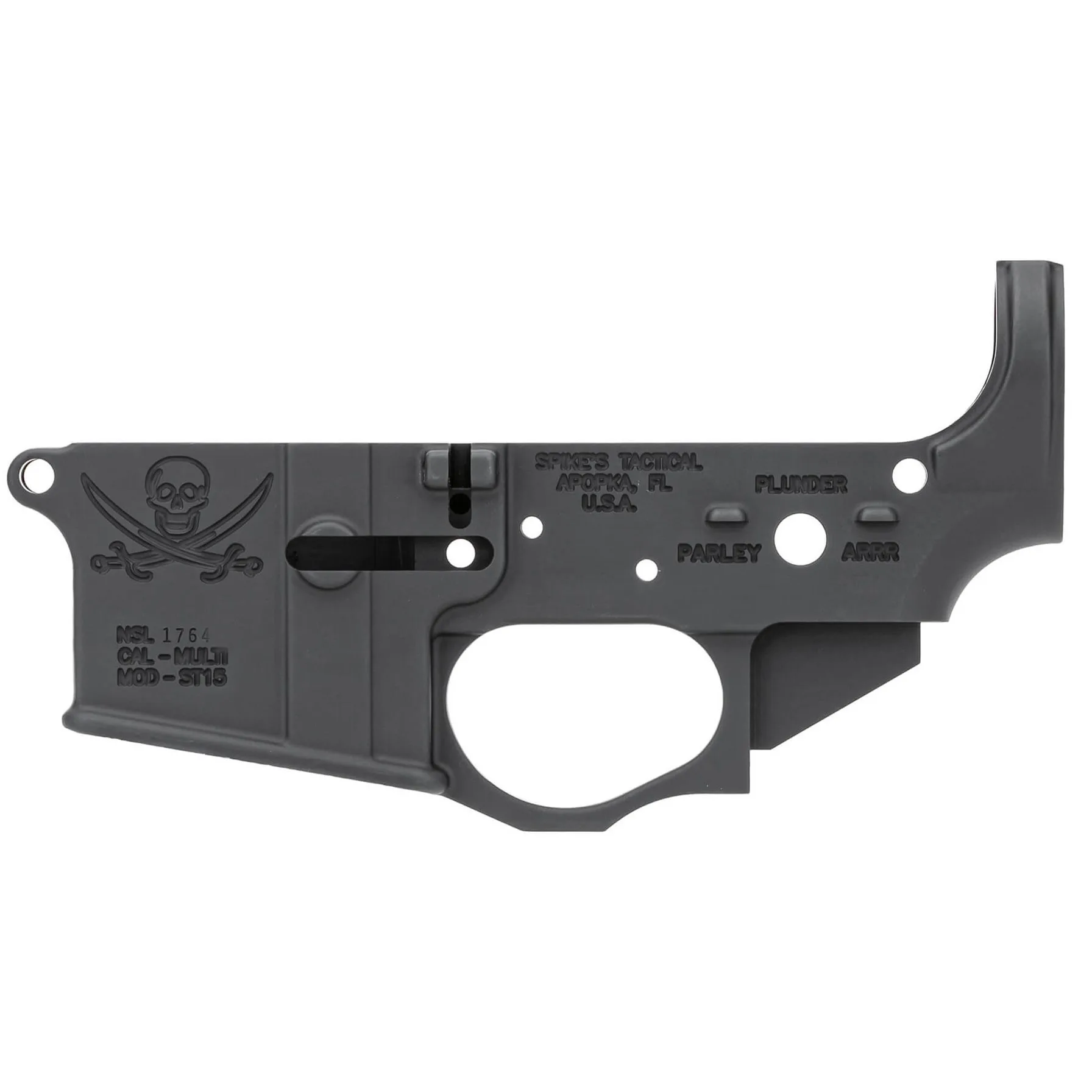 SPIKES STRIPPED LOWER CALICO J