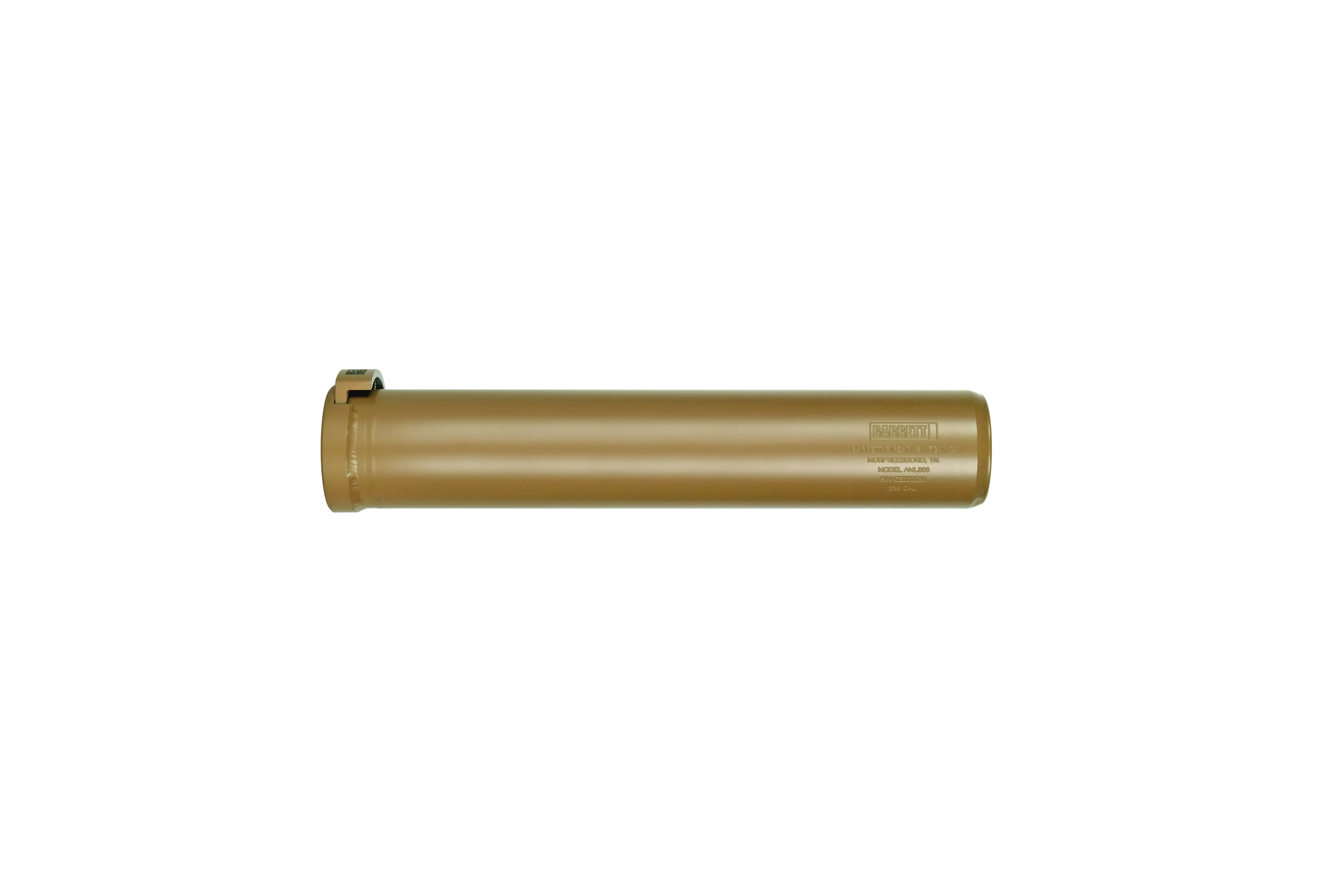 Barrett Firearms AML338 — AML338 338CAL SUPPRESSOR BRWN# MK22 SUPPRESSOR